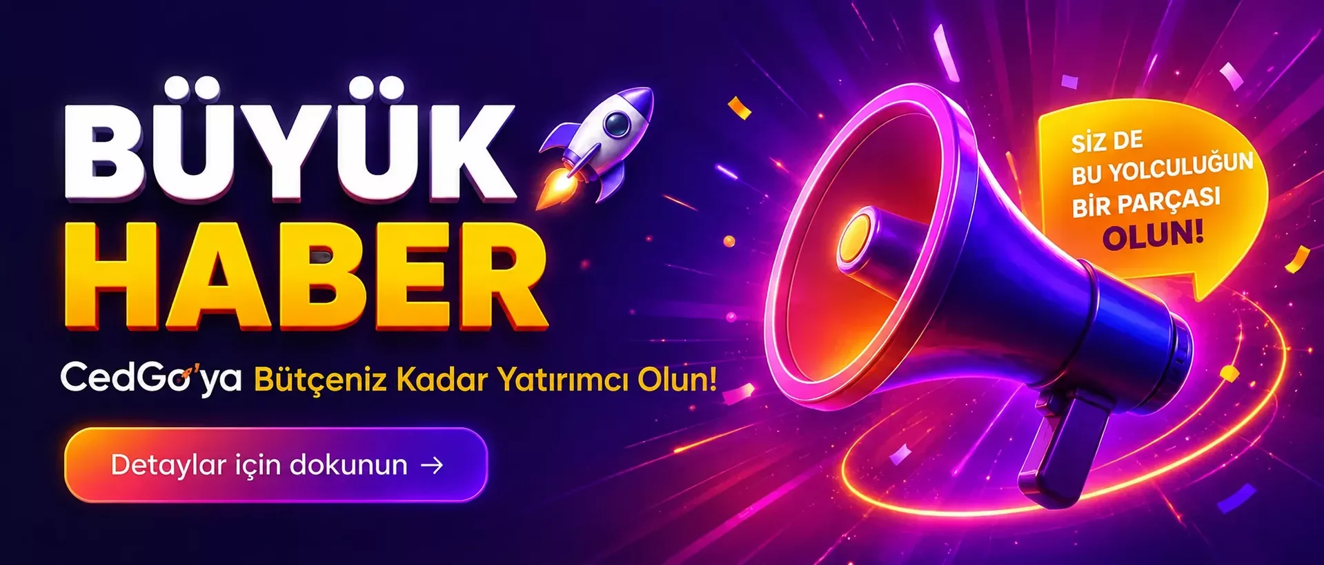 cedgo yatırım turu